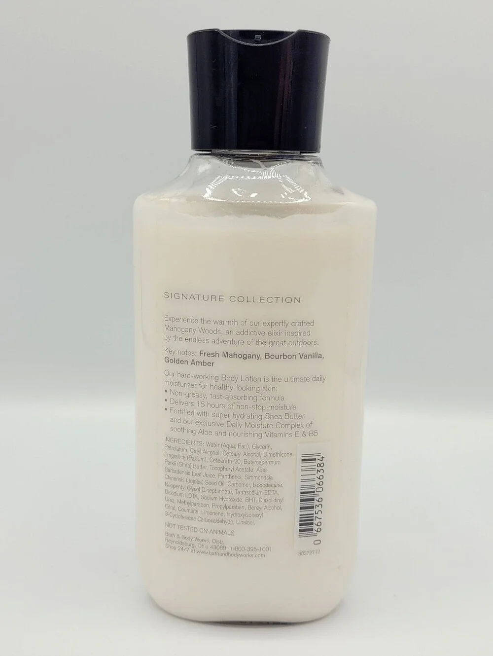 Bath & Body Works Mahogany Woods for Men Body Lotion Unisex 8 oz Discontinued